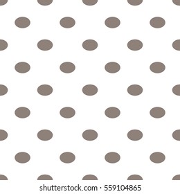 Decorative ovals. Seamless pattern. Grey on a white background. Suitable for packing, Wallpaper, printing, cosmetics, Soaps. Vector illustration