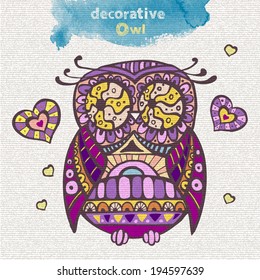 Decorative owl