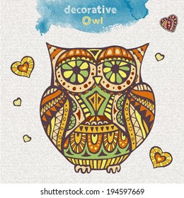 Decorative owl