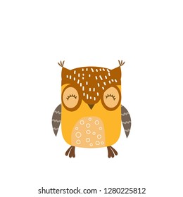 decorative owl vector