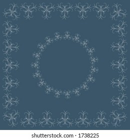 Decorative page border - vector