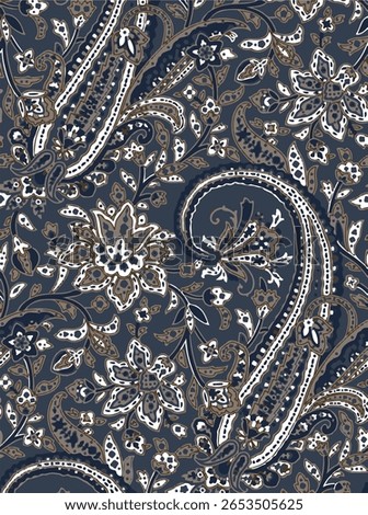 Decorative Paisley pattern Fabric Background surface wallpaper, surface fabric fashion 
