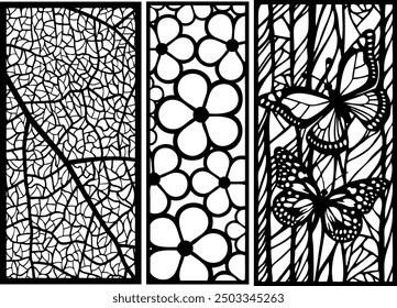 Decorative panel, geometric panel, Pattern for laser ,router , fiber, cnc Decorative, files for wood ,cnc patterns ,Wall Stenci, decoratice laser cutting