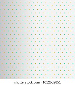 decorative paper with golden and green hexagonal dots vector with gray background, serious attractiv