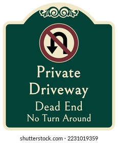 Decorative parking sign private driveway do not block garage entrance no parking