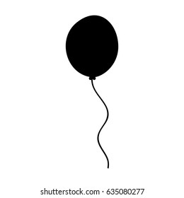 Decorative party balloon air