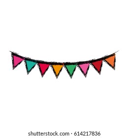 Decorative party pennants