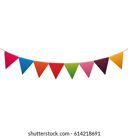 Decorative party pennants