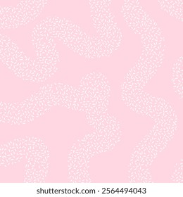 Decorative pastel pink abstract pattern design background 