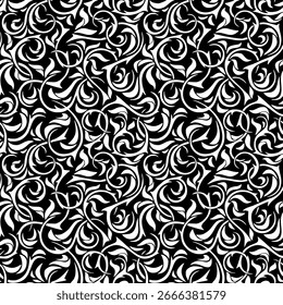decorative pattern black and white 