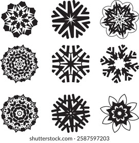 A decorative pattern designed with artistic detail to enhance surfaces, whether in art, architecture, textiles, or graphic design. Elegant and repetitive, this motif reflects aesthetic harmony.