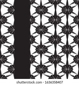 Decorative pattern, flower, abstraction, fantasy, seamless vector background.