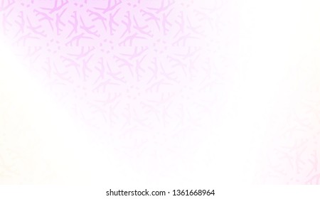 Decorative pattern with geometric ornament. Vector illustration. For fashion print, scrapbooking page, flyer design. Gradient color.