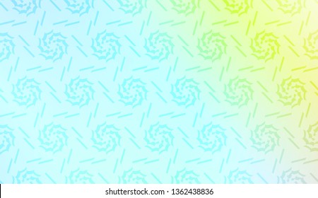 Decorative pattern with geometric ornament. Vector illustration. For fashion print, scrapbooking page, flyer design. Gradient color.