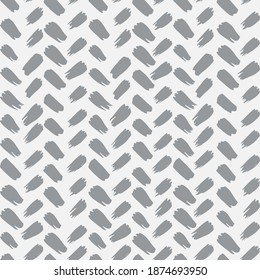 Decorative pattern with handdrawn dot shapes Hand painted grungy ink doodles in yellow grey orange colors. Trendy design element endless texture for digital paper, fabric, backdrops, wrapping