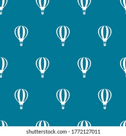 Decorative pattern of a hot air balloon. Fun modular design.