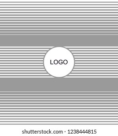Decorative pattern for office glasses. horizontal stripes background. thin line starting from the thick line. Venetian pattern.
