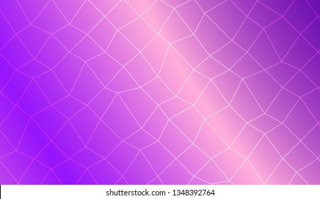 Decorative pattern with polygonal mesh style. Decorative design for your idea. Vector illustration