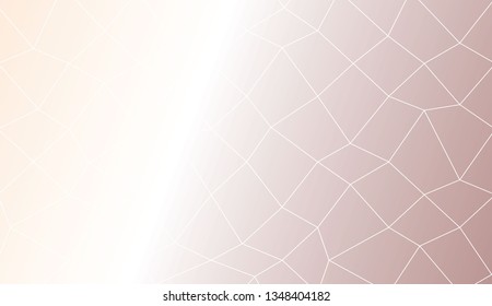 Decorative pattern with polygonal mesh style. For textures or wallpaper. Vector illustration. Creative gradient color