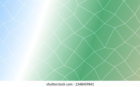 Decorative pattern with polygonal mesh style. For textures or wallpaper. Vector illustration. Creative gradient color