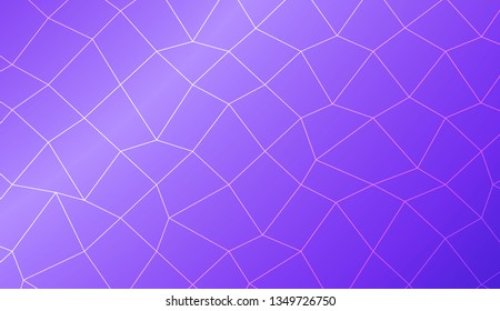 Decorative pattern with polygonal mesh style. For textures or wallpaper. Vector illustration. Creative gradient color