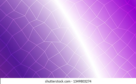 Decorative pattern with polygonal mesh style. For your home interior wallpaper, fashion print. Vector illustration. Creative gradient color