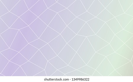 Decorative pattern with polygonal mesh style. For textures or wallpaper. Vector illustration. Creative gradient color