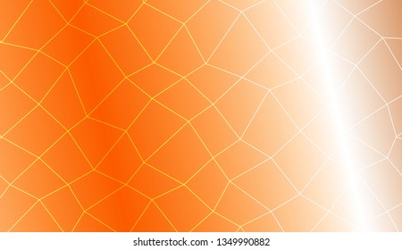 Decorative pattern with polygonal mesh style. For your home interior wallpaper, fashion print. Vector illustration. Creative gradient color