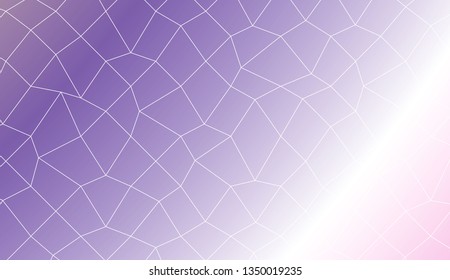 Decorative pattern with polygonal mesh style. For textures or wallpaper. Vector illustration. Creative gradient color