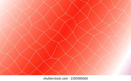 Decorative pattern with polygonal mesh style. For textures or wallpaper. Vector illustration. Creative gradient color