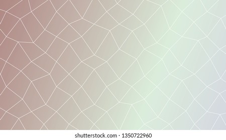 Decorative pattern with polygonal mesh style. For textures or wallpaper. Vector illustration. Creative gradient color