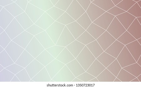 Decorative pattern with polygonal mesh style. For textures or wallpaper. Vector illustration. Creative gradient color