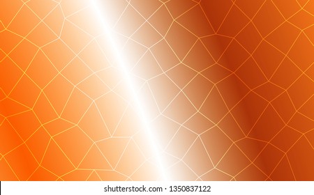 Decorative pattern with polygonal mesh style. For your home interior wallpaper, fashion print. Vector illustration. Creative gradient color