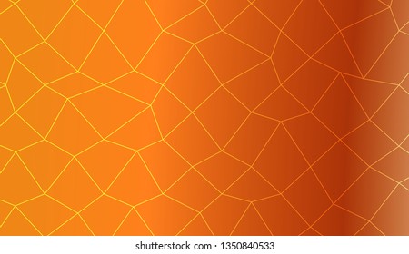 Decorative pattern with polygonal mesh style. For your home interior wallpaper, fashion print. Vector illustration. Creative gradient color