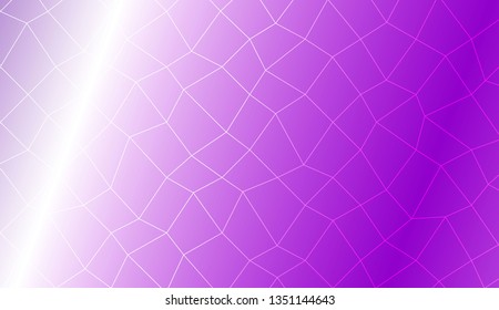 Decorative pattern with polygonal mesh style. For your home interior wallpaper, fashion print. Vector illustration. Creative gradient color