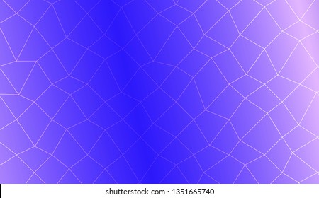 Decorative pattern with polygonal mesh style. For textures or wallpaper. Vector illustration. Creative gradient color
