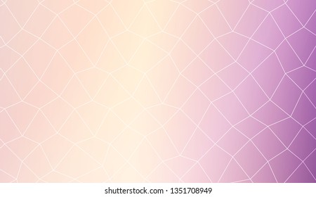 Decorative pattern with polygonal mesh style. Decorative design for your idea. Vector illustration
