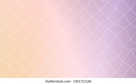 Decorative pattern with polygonal mesh style. Decorative design for your idea. Vector illustration