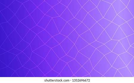 Decorative pattern with polygonal mesh style. For textures or wallpaper. Vector illustration. Creative gradient color