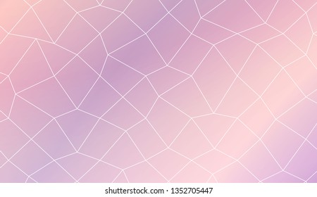 Decorative pattern with polygonal mesh style. Decorative design for your idea. Vector illustration