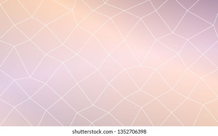 Decorative pattern with polygonal mesh style. Decorative design for your idea. Vector illustration