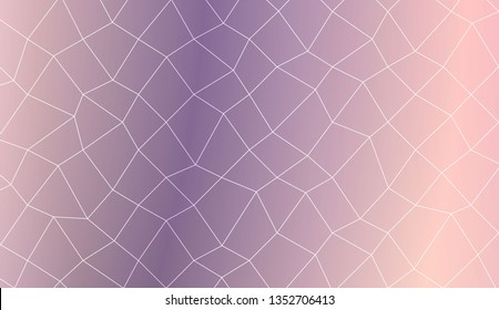 Decorative pattern with polygonal mesh style. Decorative design for your idea. Vector illustration