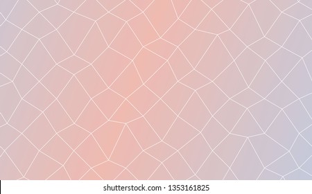 Decorative pattern with polygonal mesh style. For textures or wallpaper. Vector illustration. Creative gradient color