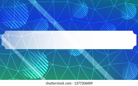 Decorative pattern with polygonal triangles style. line. circle. Background for your business project. Advert, template screen. Vector illustration. Creative gradient color