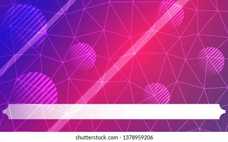 Decorative pattern with polygonal pattern with triangles style. Decorative design for your idea. Vector illustration. Blurred Background, Smooth Gradient Texture Color