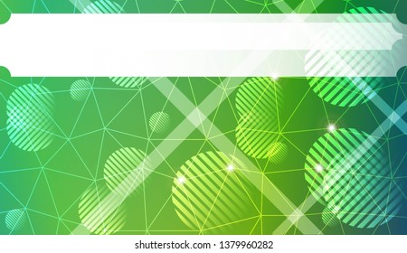 Decorative pattern with polygonal pattern with triangles style. Decorative design for your idea. Vector illustration. Blurred Background, Smooth Gradient Texture Color