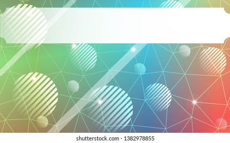 Decorative pattern with polygonal pattern with triangles style. Decorative design for your idea. Vector illustration. Blurred Background, Smooth Gradient Texture Color
