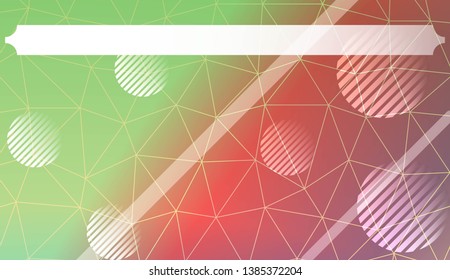 Decorative pattern with polygonal pattern with triangles style. Decorative design for your idea. Vector illustration. Blurred Background, Smooth Gradient Texture Color