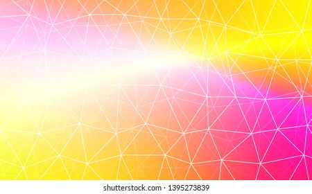 Decorative pattern with polygonal pattern with triangles style. For textures or wallpaper. Vector illustration. Creative gradient color