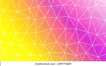 Decorative pattern with polygonal pattern with triangles style. For textures or wallpaper. Vector illustration. Creative gradient color